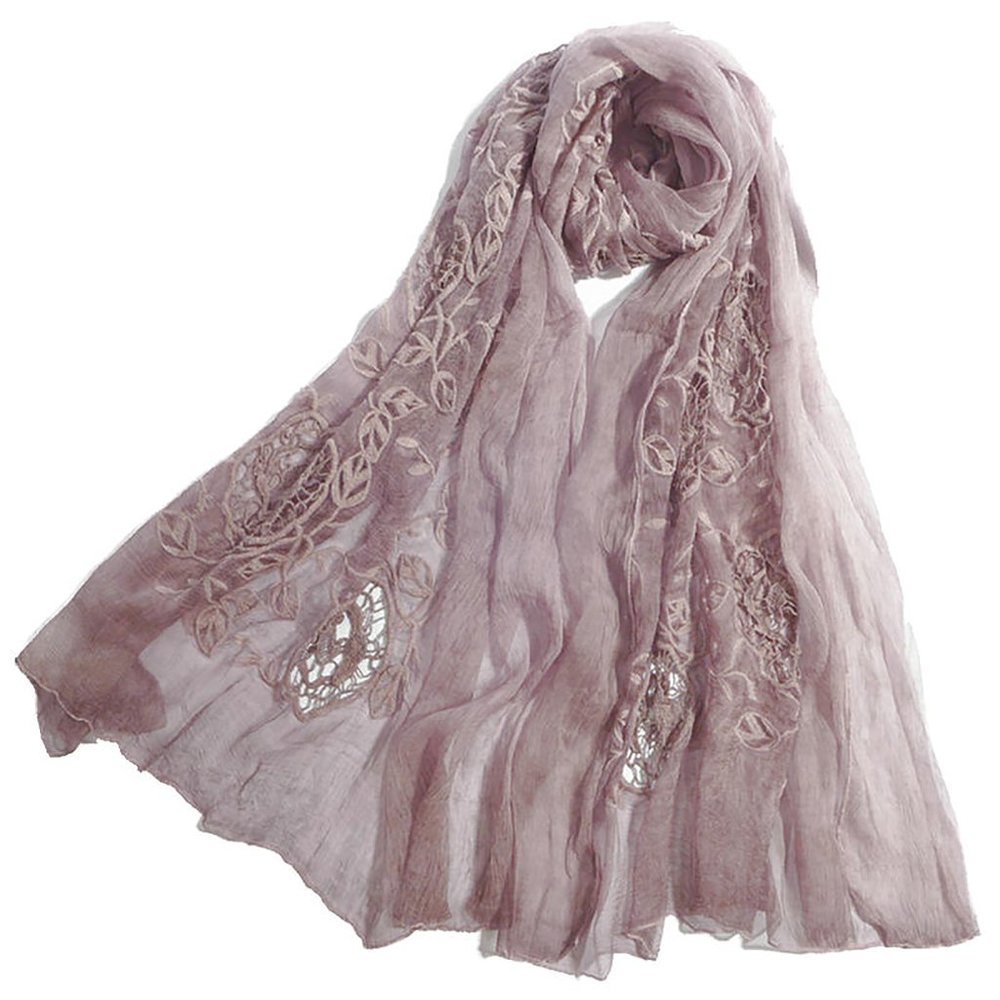 Vogue Long Silk Beach Shawl Wraps Scarf